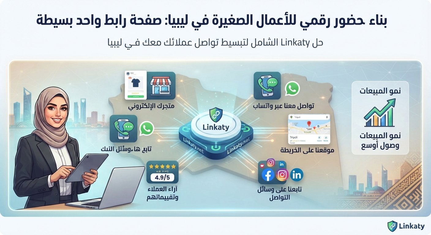 Building Small Business Visibility in Libya: A Simple One-Link Page