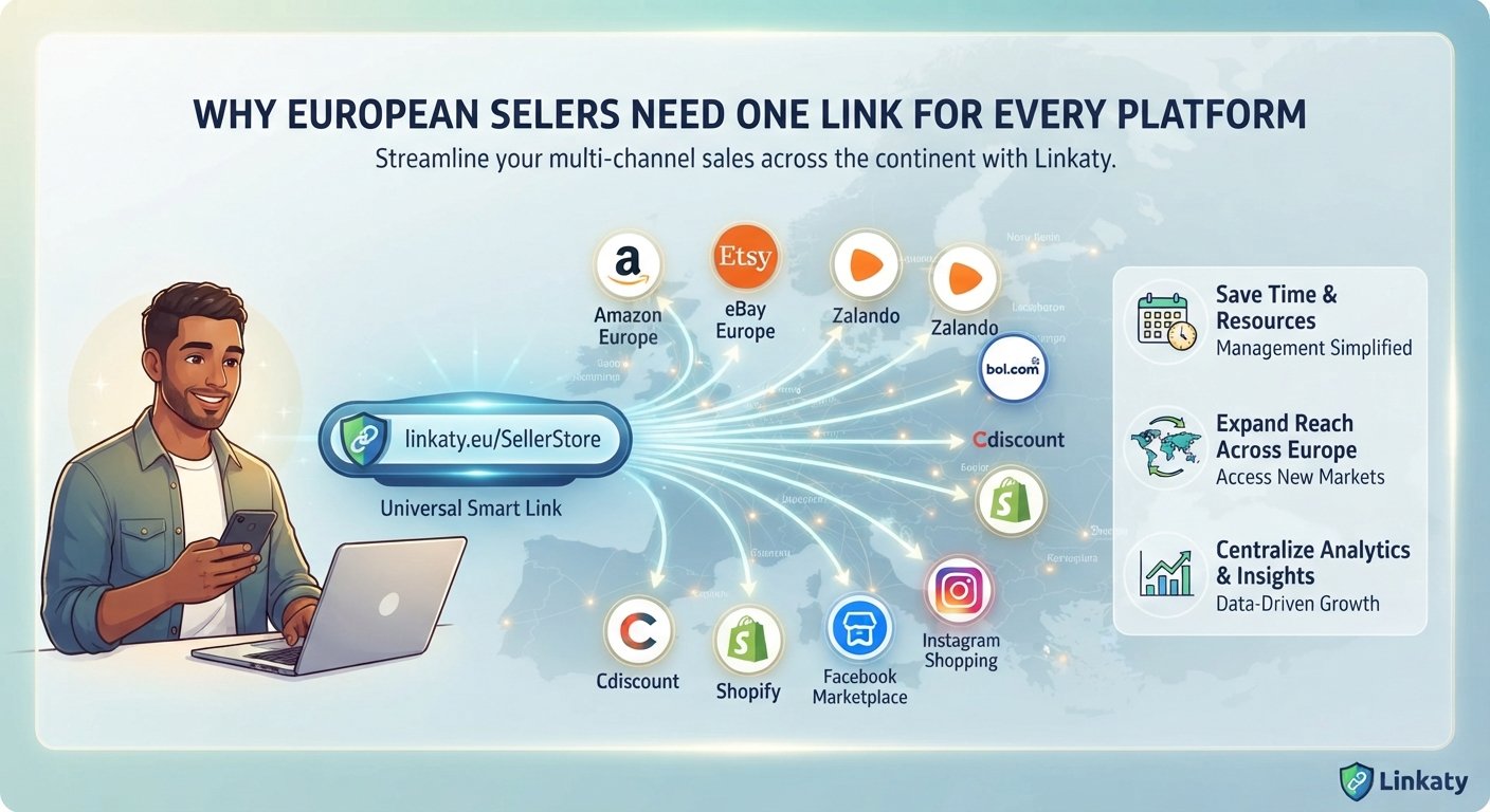 Why European Sellers Need One Link for Every Platform