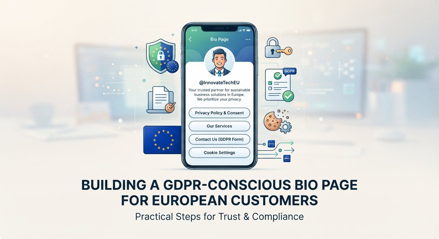 Building a GDPR-Conscious Bio Page for European Customers