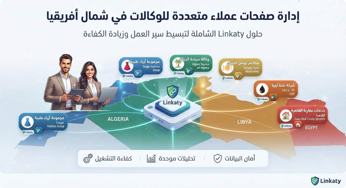 Managing Multiple Client Pages for North African Agencies
